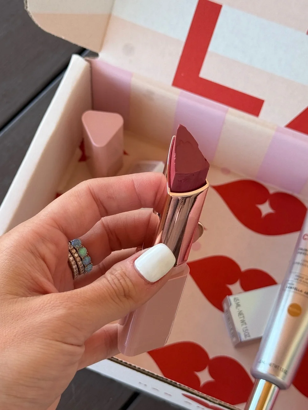 NEW LYS HIGHER STANDARD CREAM GLOW BLUSH STICK ELITE MAUVE